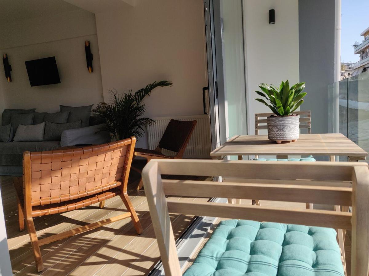 Sunny New Lovely Apartment 60 Meters From The Metro Athen Eksteriør bilde